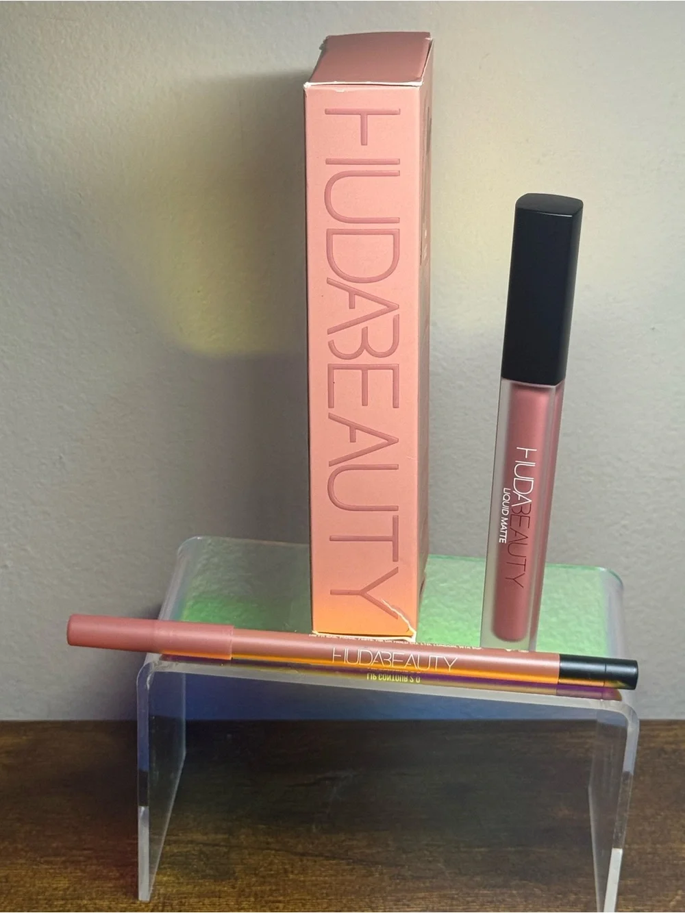 Huda beauty bombshell lip duo